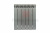фото Rifar Monolit Ventil 500 - 6 секций Титан нижнее правое подключение